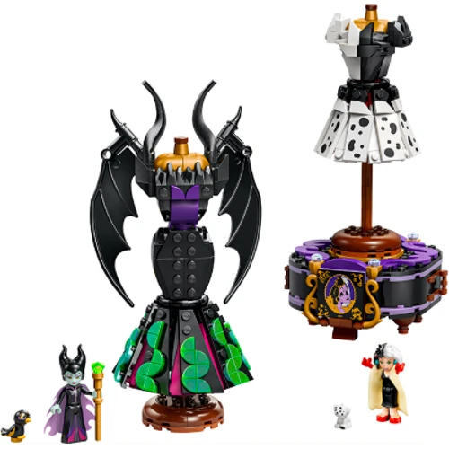 Конструктор LEGO Disney Villains Сукні Малефісенти та Круели Де Віль 524 деталі (43262) фото 4