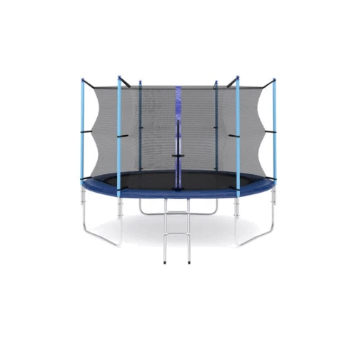 Батут Hop-Sport 10ft blue із внутрішньою сіткою 305 см фото 2