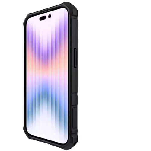Чехол для iPhone Nillkin CamShield Armor Pro Green for iPhone 14 Pro Max: Материалы поликарбонат и полиуретан