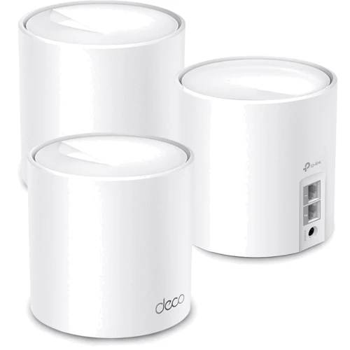Маршрутизатор Wi-Fi TP-Link Deco X10 3-pack: Максимальная скорость 1201 Мбит/c