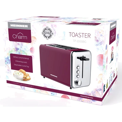 Тостер HEINNER TP-1000BG: Тип Электрический тостер