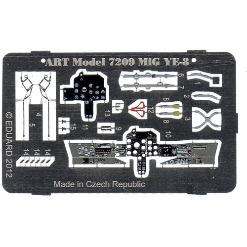 Фототравлення Micro-Mir для МІГ Е-8 (ART Model) AMP7209