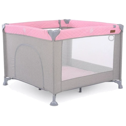 Манеж El Camino розовый (ME 1097 Pink Gray)
