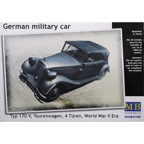 Модель Master Box Военный автомобиль Тип 170V Tourenwagen (MB35100)