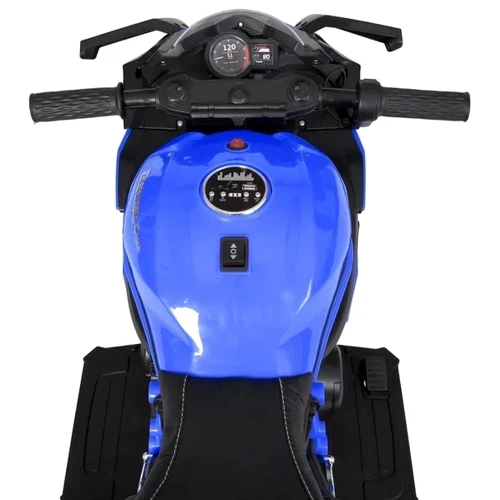 Детский электромотоцикл 3 колесный Bambi Racer Kawasaki 45W синий (M 5023EL-4): Материал корпуса пластик