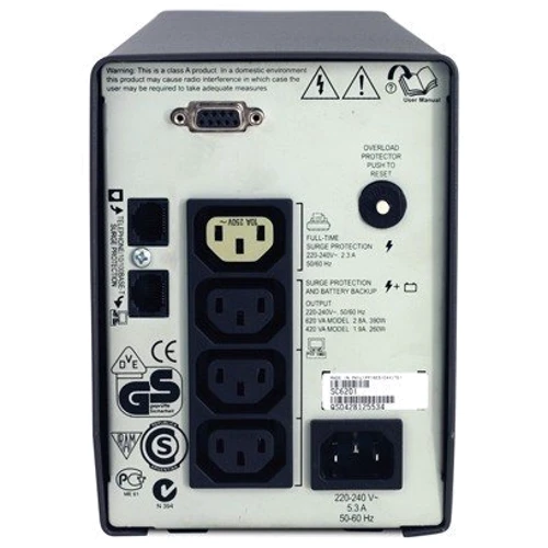 APC Smart-UPS SC 620VA (SC620I): Производитель APC