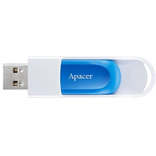 USB-флешка Apacer AH23A 64GB USB 2.0 White (AP64GAH23AW-1): Вес 8 г