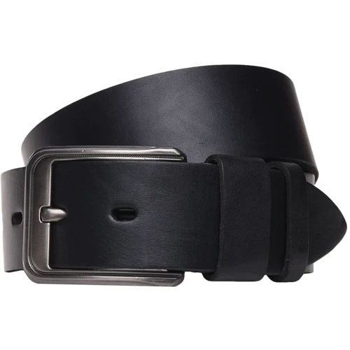 Мужской ремень Borsa Leather черный (vchn-ms-115x2-black)