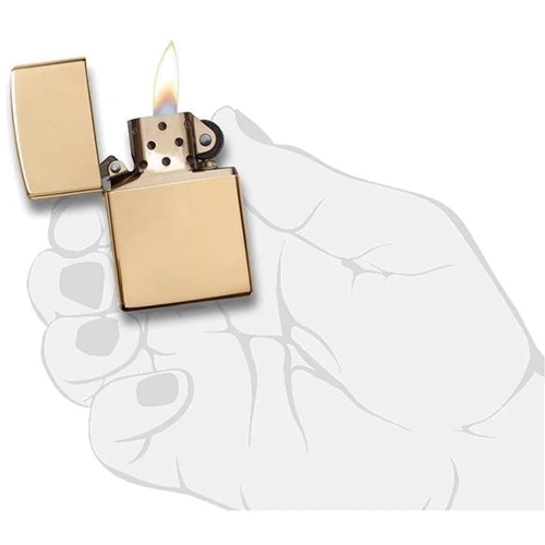 Зажигалка Zippo SOLID BRASS WO/SB (254B) фото 3