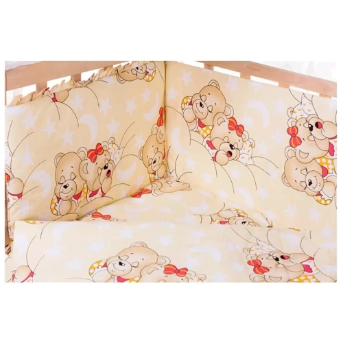 Комплект постельного белья Qvatro Gold RG-08 мишки спят (60952)