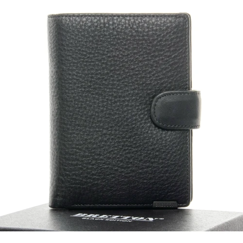 Чоловіче портмоне Bretton чорне (208-3104-5 black)
