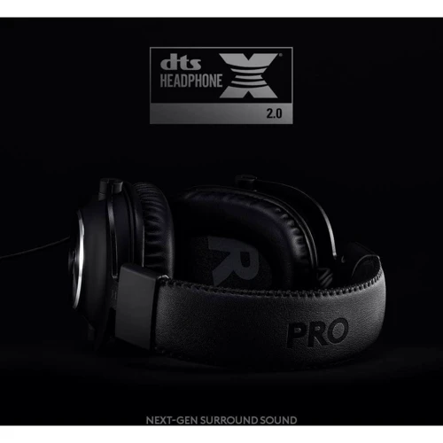 Наушники Logitech G PRO X Gaming Headset BLACK USB (981-000818): Тип крепления оголовные