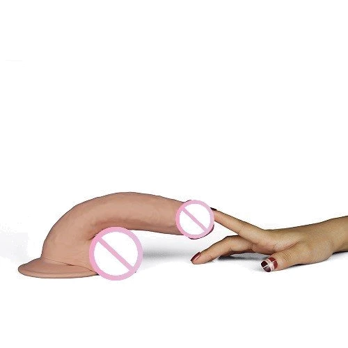 Реалистичный вибратор LoveToy The Ultra Soft Dude Vibrating 8.8"