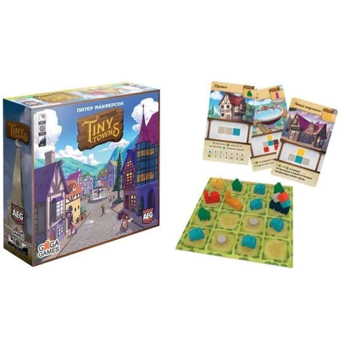Настільна гра GaGa Games Крихітні міста (Українською): Тип Дитячі
