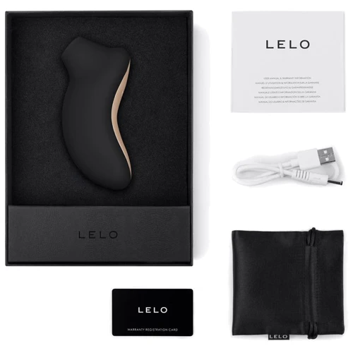 Lelo Sona - бесконтактный звуковой стимулятор клитора, черный