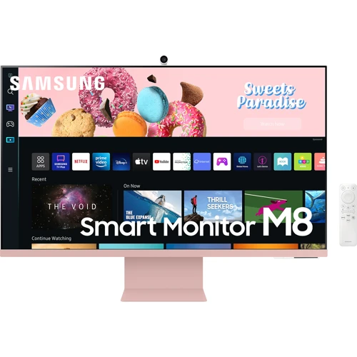 Монитор Samsung Smart Monitor M8 Pink (LS32BM80PUUXEN)