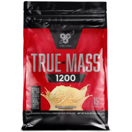 Гейнер BSN True-Mass 1200 4650 g / 15 servings / Vanilla Ice Cream