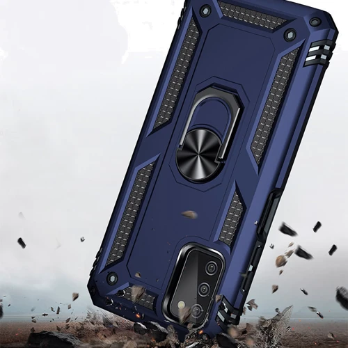 Аксесуар для смартфона BeCover Military Blue для Samsung A037 Galaxy A03s (707115): Тип накладка на заднюю часть