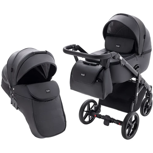 Универсальная коляска 2 в 1 Bair Bonita ECO SA-2 черный (680876)
