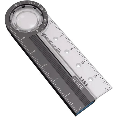 USB-флешка Team 128GB T193 Nickel USB 3.2 Black (TT193128GF01): Стандарт USB USB 3.2
