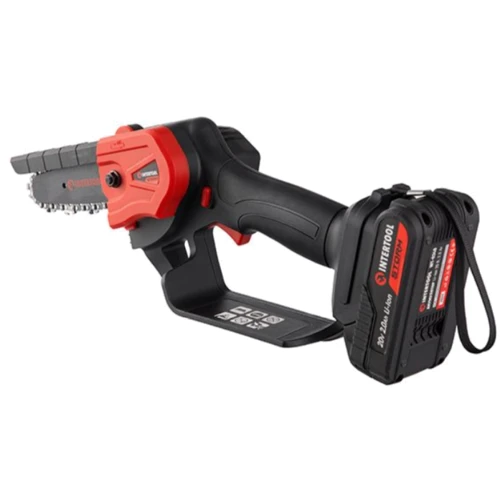 Мини-пилка цепная аккумуляторная Intertool WT-9109