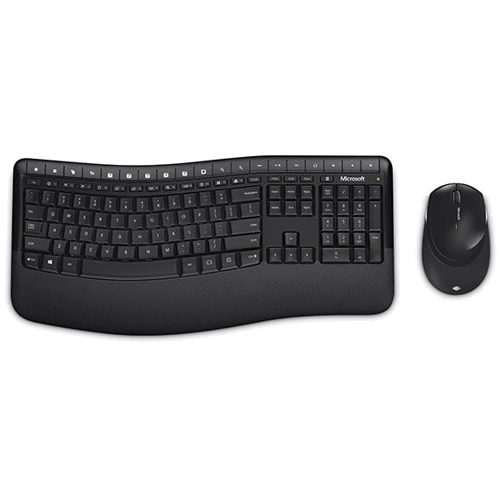 Комплект беспроводной Microsoft WL Comfort Desktop 5050 BlueTrack Ru Ret AES (PP4-00017)