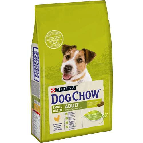 Сухой корм для взрослых собак мелких пород старше 1 года Dog Chow Adult Small Breed с курицей 7.5 кг
