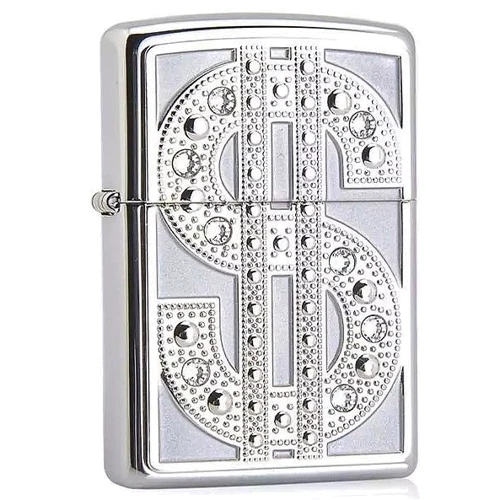 Зажигалка Zippo 250 BLING EMBLEM (20904)