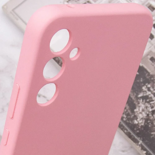 Чехол для телефонов Lakshmi Premium Case Silicone Cover Full Camera Light Pink for Samsung A356 Galaxy A35: Пленка в комплекте нет