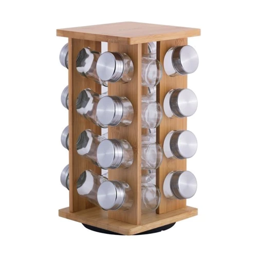 Набор для специй Kamille на подставке 17 шт. (KM-7042)