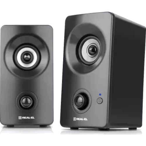 Акустическая система REAL-EL S-405 USB Black (EL121100016): Формат акустики 2.0