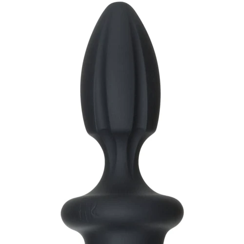 Анальный плаг с дилдо Doc Johnson Kink - Dual Density SECONDSKYN Fuck Plug - Black