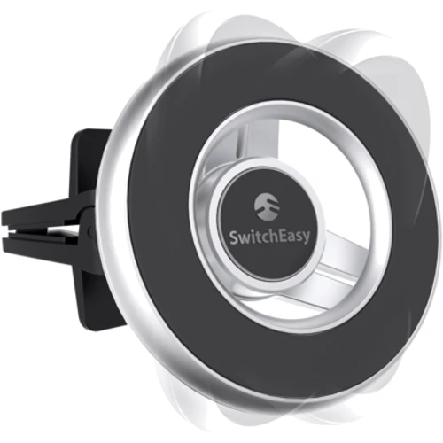 Держатель SwitchEasy Car Holder Air Ven MagMount Silver (GS-114-154-221-26) for iPhone 16 I 15 I 14 I 13 I 12 series  фото 9