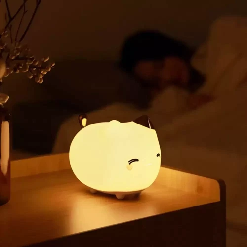 Ночник NIght Light Baseus Cute Series Kitti white: Вид Животное