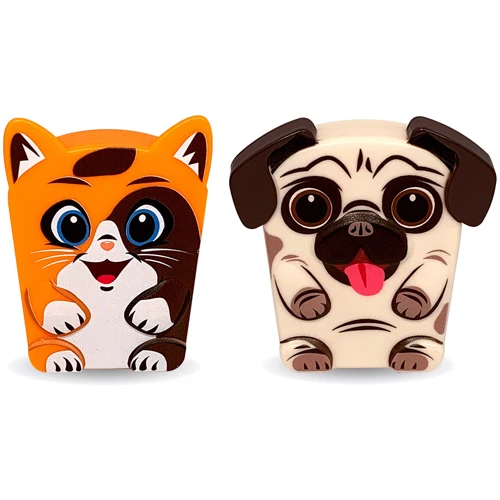 Игровой набор для анимационного творчества Toaster Pets – Студия Мультфильмов (2 фиг., студия)