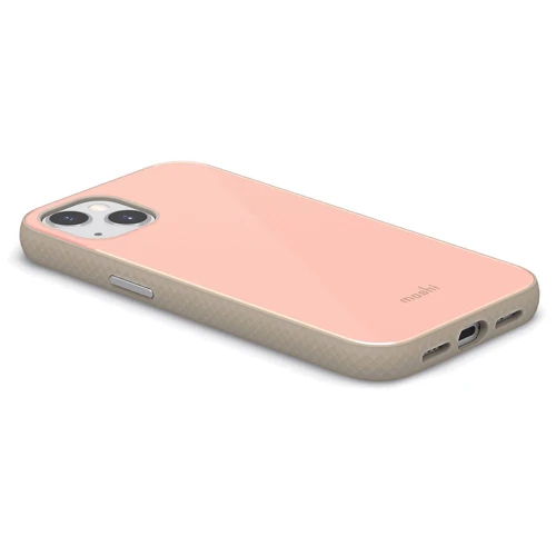Чехол для iPhone Moshi iGlaze Slim Hardshell Case Dahlia Pink (99MO132011) for iPhone 13: Материалы Силикон