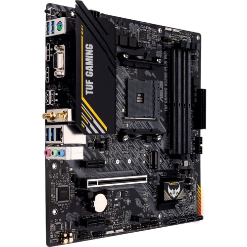 Asus TUF Gaming A520M-Plus WIFI: Оперативная память 4xDDR4 4866 МГц, до 128 ГБ