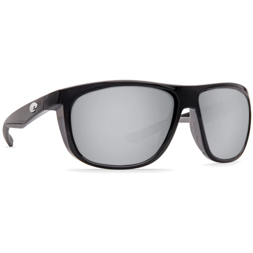 Спортивные очки Costa Del Mar KIWA SHINY BLACK SILVER MIRROR 580P (KWA 11 OSCP)