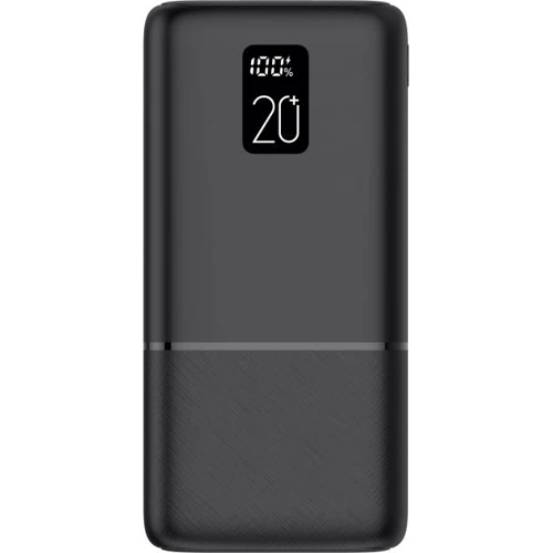 Внешний аккумулятор Sigma Mobile Power Bank 20000mAh X-Power Black (SI20A2QL): Кабели/переходники для смартфонов в комплекте USB Type-C