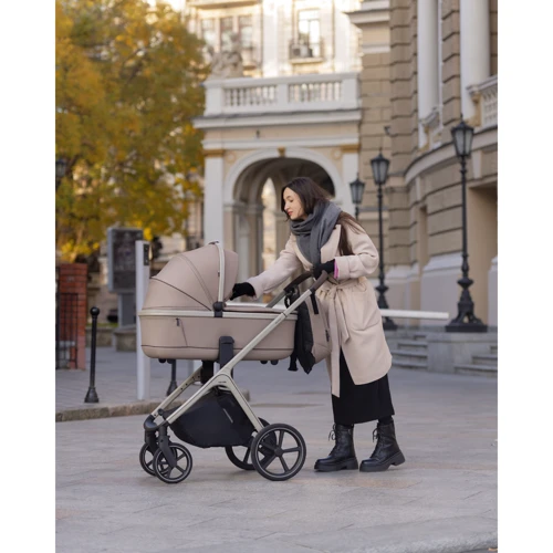 Коляска универсальная Carrello Vector CRL-6550 2в1 Pearl Black: Количество блоков 2