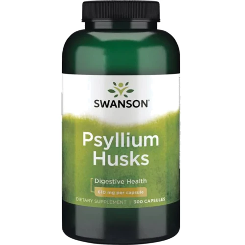 Swanson Psyllim Husks Подорожник 610 мг 300 капсул