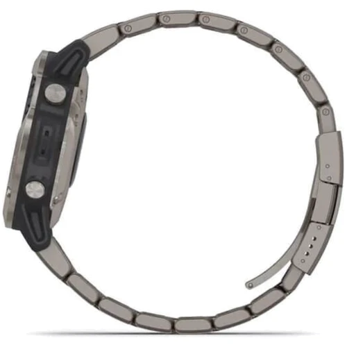 Смарт-часы Garmin Quatix 6 Titanium Grey with Titanium Band (010-02158-95): Сенсорный экран нет