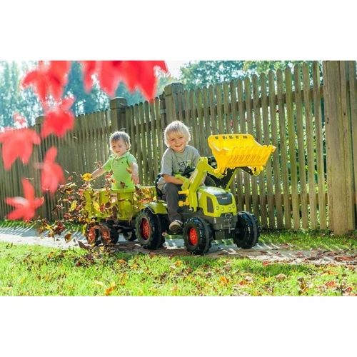 Самосвал Rolly Toys rollyKid Dumper CAT жёлтый (024179): Материал корпуса пластик