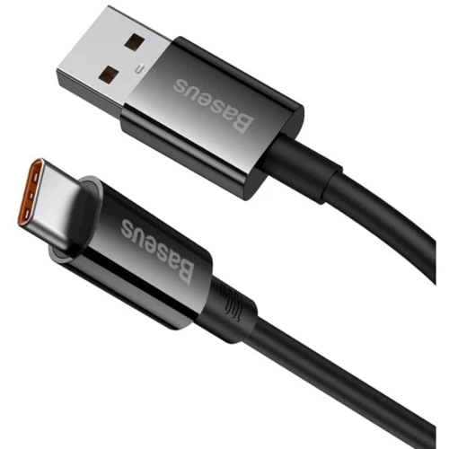 Кабель Baseus USB Cable to USB-C Superior Series Fast Charging Data 100W 1.5m Black (P10320102114-01): Длина 1.5 м