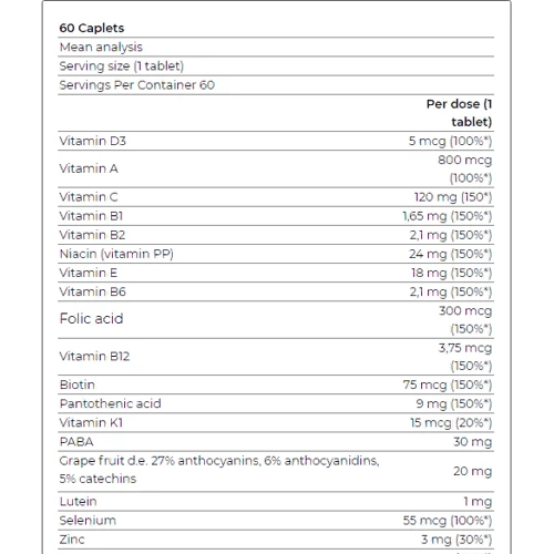 Yamamoto Nutrition Multi Vitamin 60 Caps: Форма выпуска Капсулы