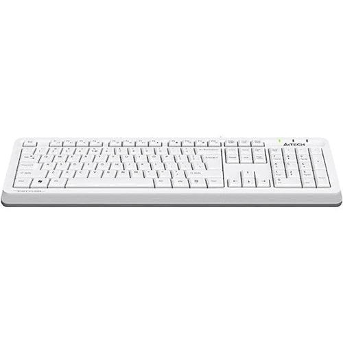 Клавіатура A4Tech FKS10 USB White: Тип клавіатури стандартная