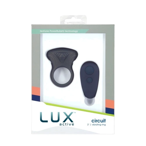 Ерекційне кільце Lux Active – Circuit – Vibrating Cock Ring, пульт ДК