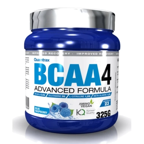 Амінокислота для спорту Quamtrax BCAA 4 325 g / 23 servings / Blue Raspberry