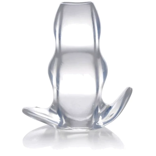 Анальный тоннель Master Series Clear View Anal Plug S (прозрачный)