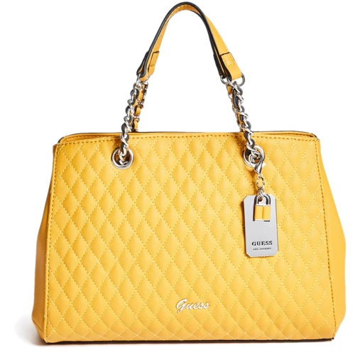 Жіноча сумка тоут GUESS жовта (190231320050)
